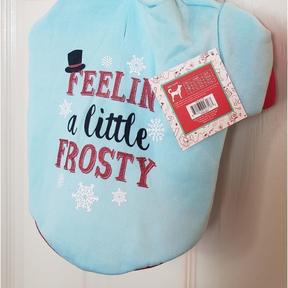 Small doggie Xmas sweater